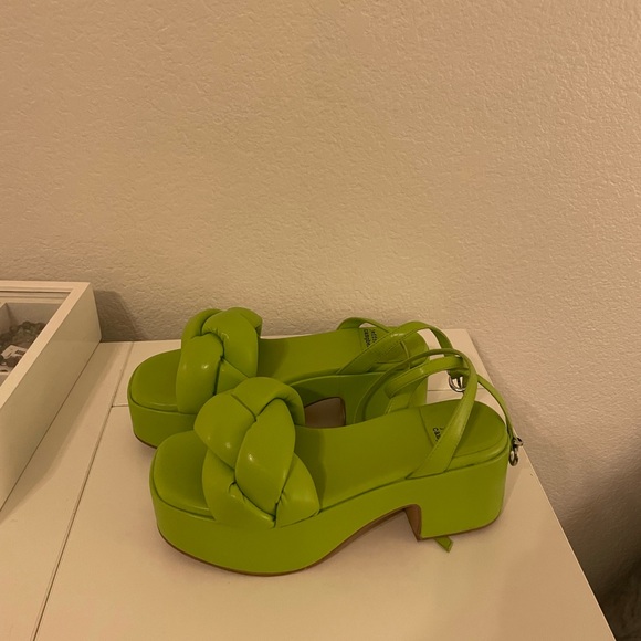 JEFFREY CAMPBELL BRAIDED PLATFORM SANDAL - Picture 2 of 5